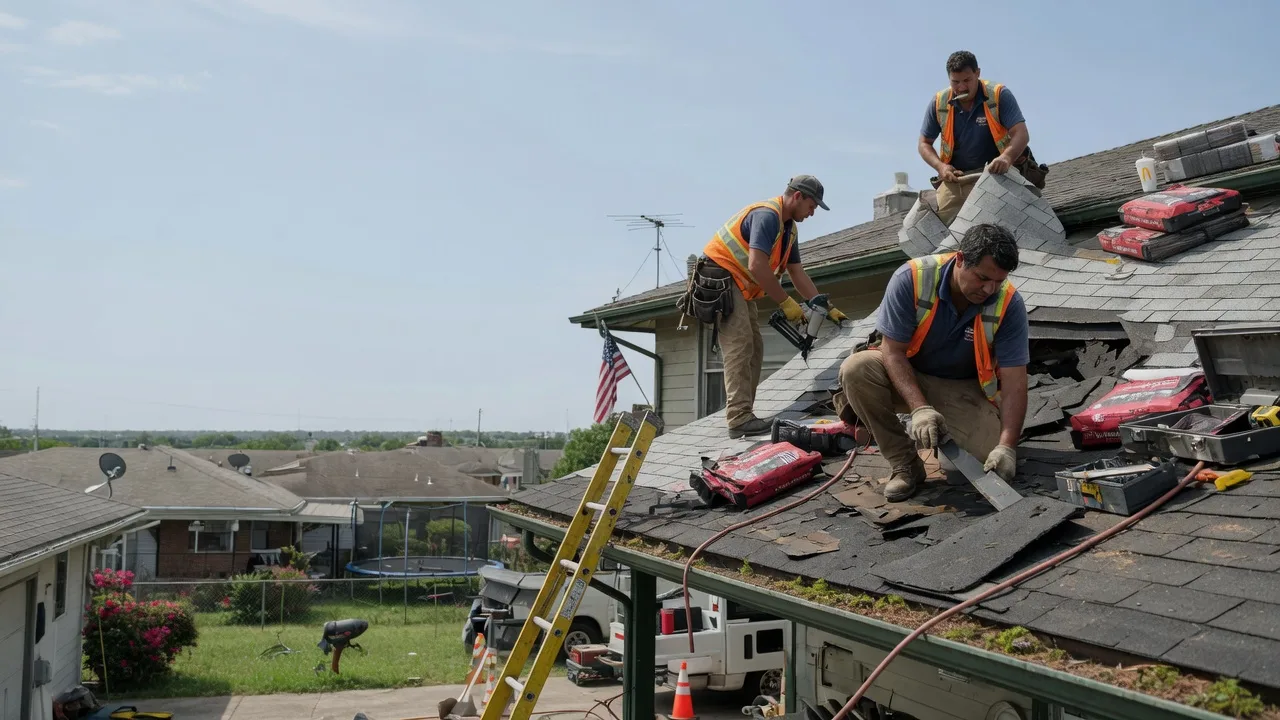 Roof Repair in Roanoke, TX near me